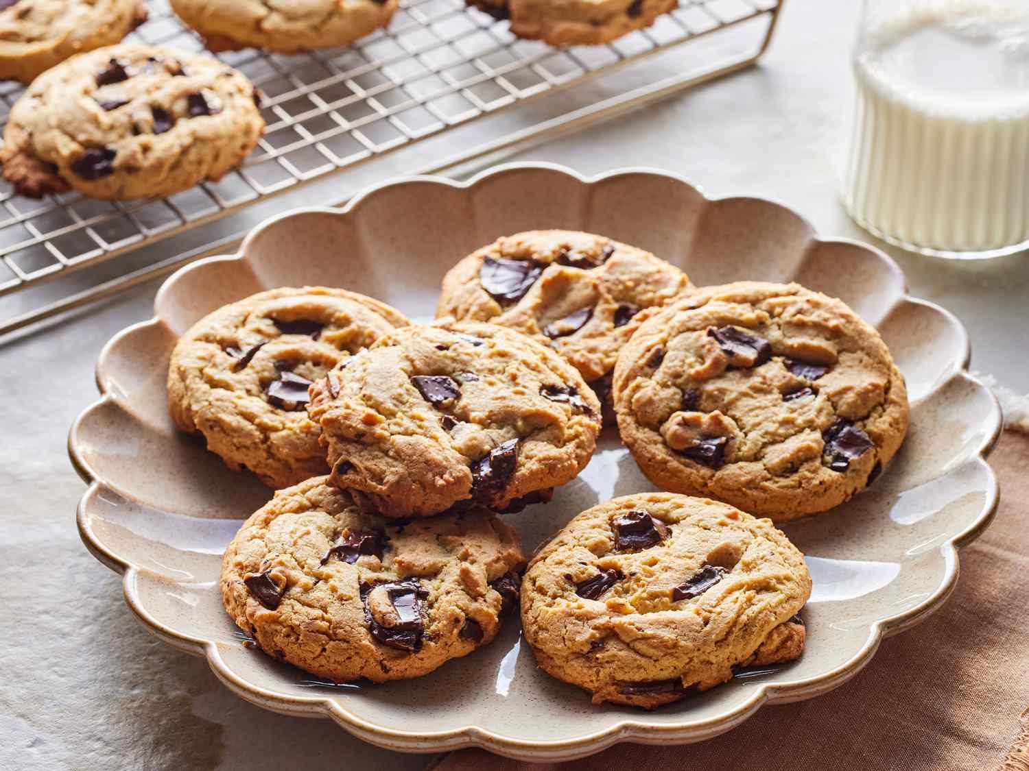 Perfectly Chewy Chocolate Chip Cookies